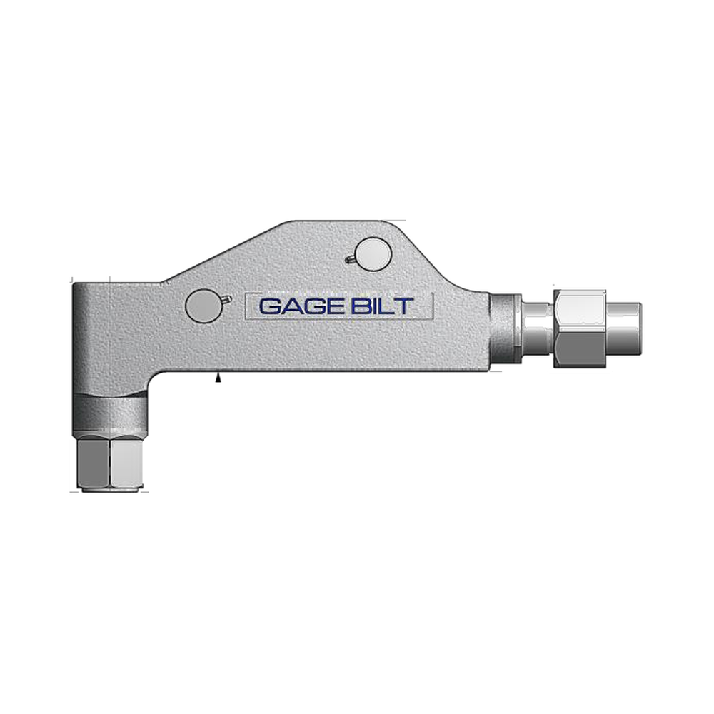 תצוגת מוצר נקייה של ראש סמרור Gage Bilt MG06-713-58RA על רקע לבן - Clean product view of Gage Bilt MG06-713-58RA nose assembly on a white background