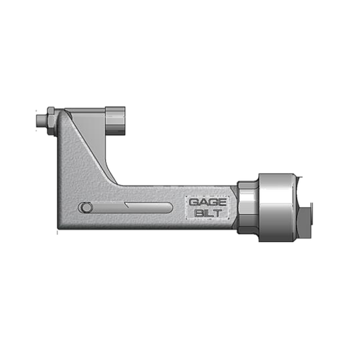 תצוגת מוצר נקייה של ראש סמרור Gage Bilt 5CES-751A-43OS על רקע לבן - Clean product view of Gage Bilt 5CES-751A-43OS nose assembly on a white background