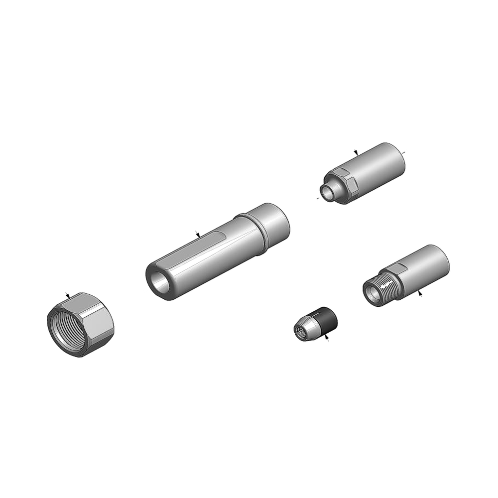 מבט מפורק מספר 2 על רכיבי ראש הסמרור Gage Bilt MG10-756-28 - Exploded component view 2 of Gage Bilt MG10-756-28 nose assembly
