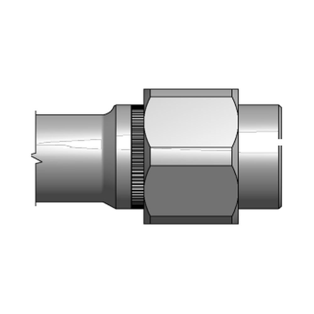 תצוגת מוצר נקייה של ראש סמרור Gage Bilt NAS10-2581-48 על רקע לבן - Clean product view of Gage Bilt NAS10-2581-48 nose assembly on a white background