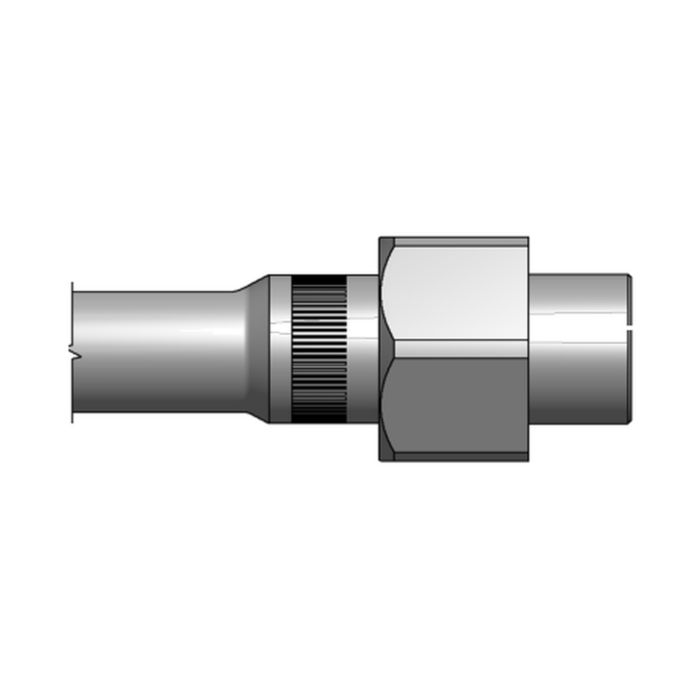 תצוגת מוצר נקייה של ראש סמרור Gage Bilt UBR05-752C-45 על רקע לבן - Clean product view of Gage Bilt UBR05-752C-45 nose assembly on a white background