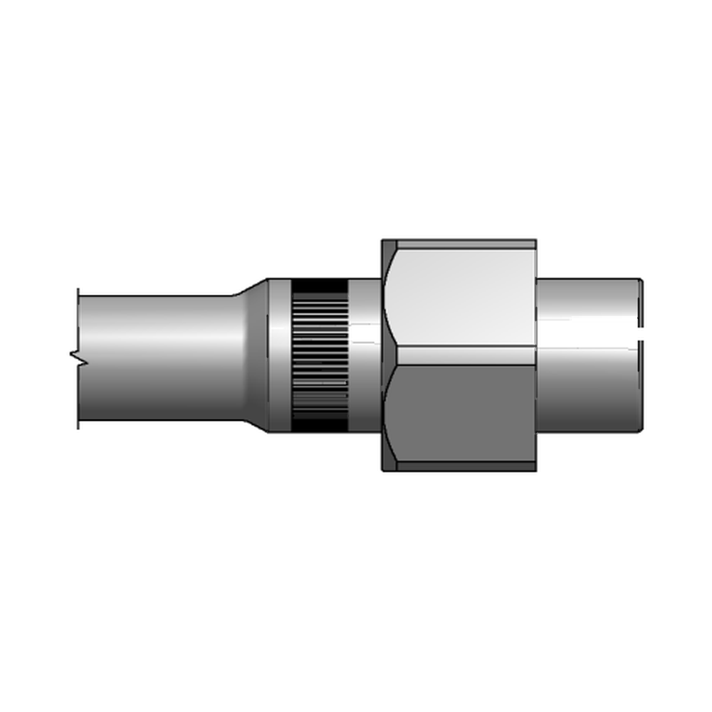 תצוגת מוצר נקייה של ראש סמרור Gage Bilt UBR04-752C-45 על רקע לבן - Clean product view of Gage Bilt UBR04-752C-45 nose assembly on a white background