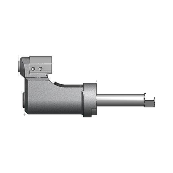 תצוגת מוצר נקייה של ראש סמרור Gage Bilt 456MAX-204-27 על רקע לבן - Clean product view of Gage Bilt 456MAX-204-27 nose assembly on a white background