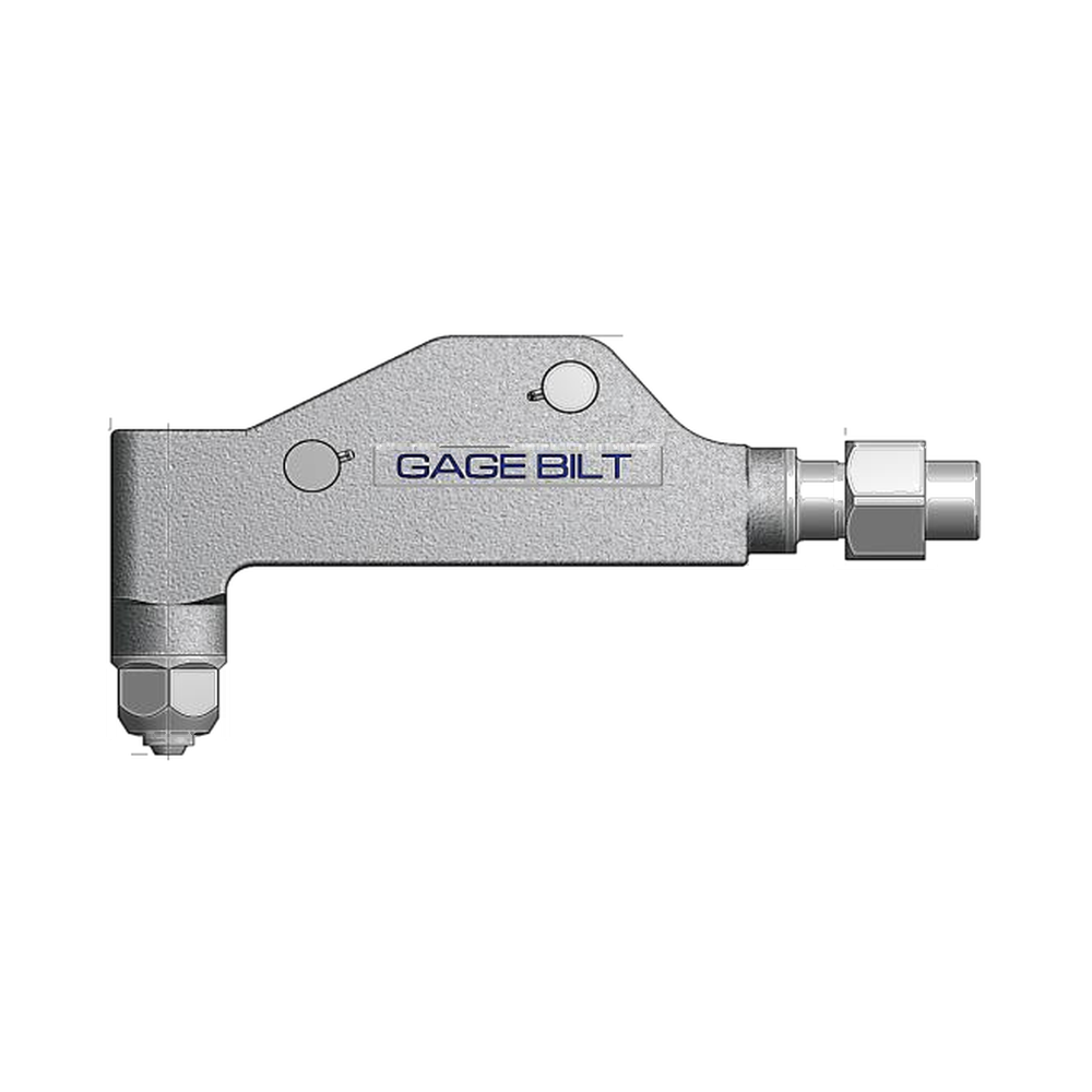 תצוגת מוצר נקייה של ראש סמרור Gage Bilt SB08-713A-58RA על רקע לבן - Clean product view of Gage Bilt SB08-713A-58RA nose assembly on a white background