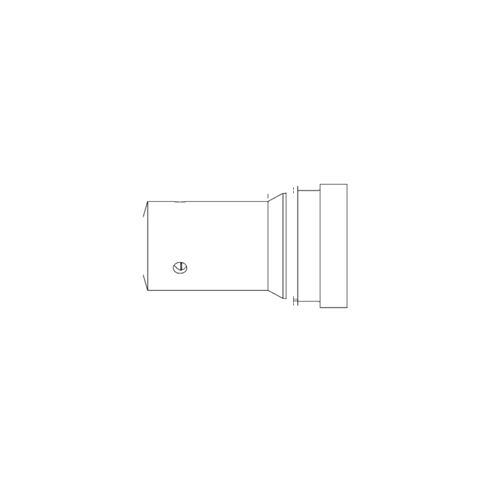 תצוגת מוצר נקייה של ראש סמרור Gage Bilt HP12MM-585-41 על רקע לבן - Clean product view of Gage Bilt HP12MM-585-41 nose assembly on a white background