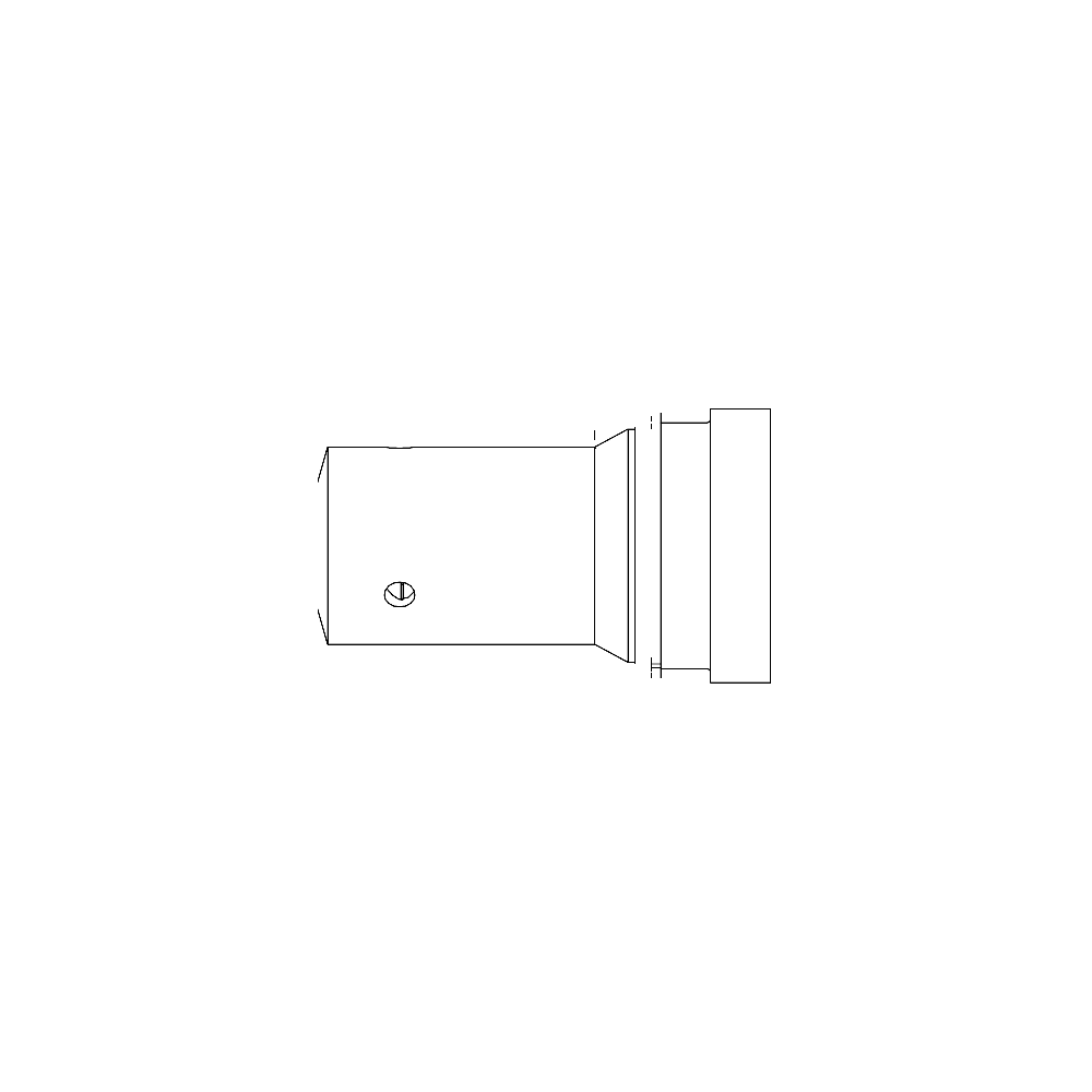 תצוגת מוצר נקייה של ראש סמרור Gage Bilt HP12MM-585-41 על רקע לבן - Clean product view of Gage Bilt HP12MM-585-41 nose assembly on a white background