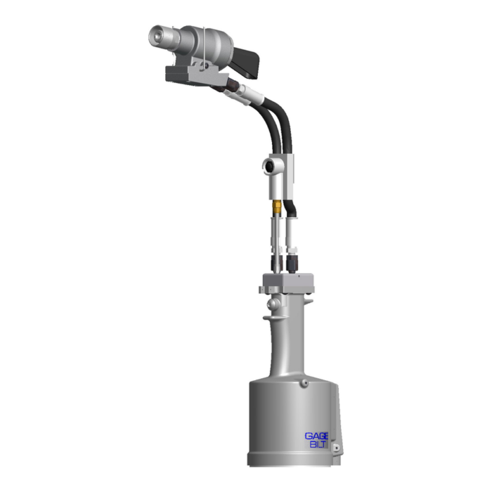 כלי סמרור למערכת מפוצלת Gage Bilt GB745SR במבט מוצר על רקע לבן - Gage Bilt GB745SR split-system rivet tool product view on a white background