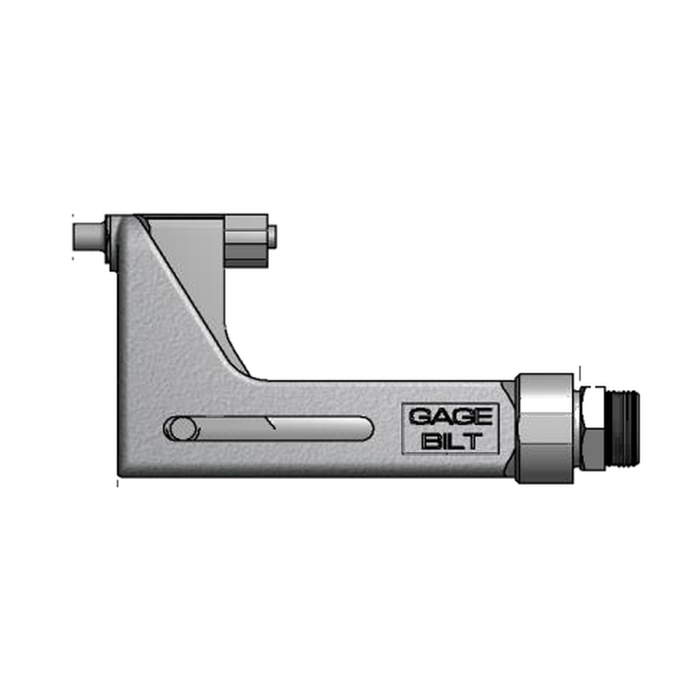 תצוגת מוצר נקייה של ראש סמרור Gage Bilt 5N-715-40OC1 על רקע לבן - Clean product view of Gage Bilt 5N-715-40OC1 nose assembly on a white background