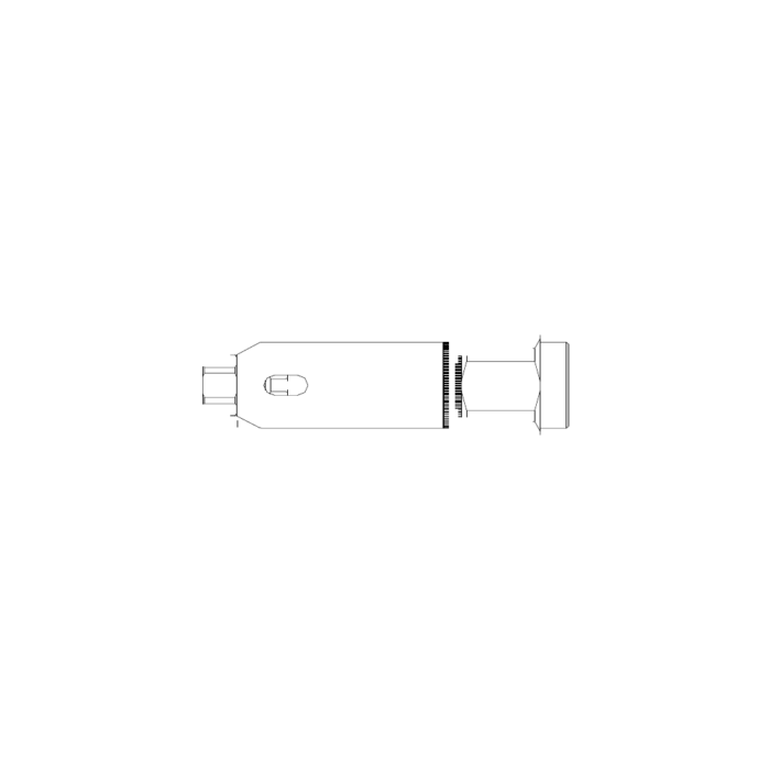 תצוגת מוצר נקייה של ראש סמרור Gage Bilt MGL12-353B-28 על רקע לבן - Clean product view of Gage Bilt MGL12-353B-28 nose assembly on a white background