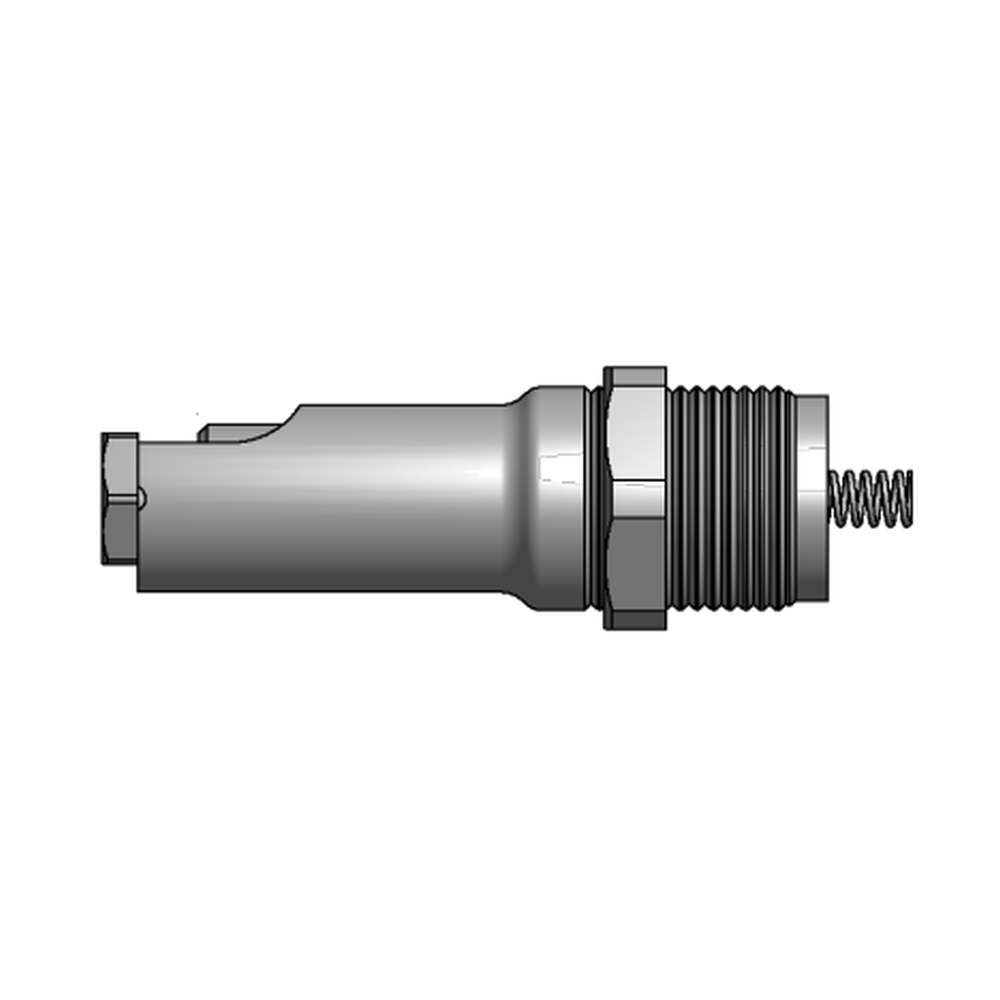 תצוגת מוצר נקייה של ראש סמרור Gage Bilt UAB05-704-16 על רקע לבן - Clean product view of Gage Bilt UAB05-704-16 nose assembly on a white background