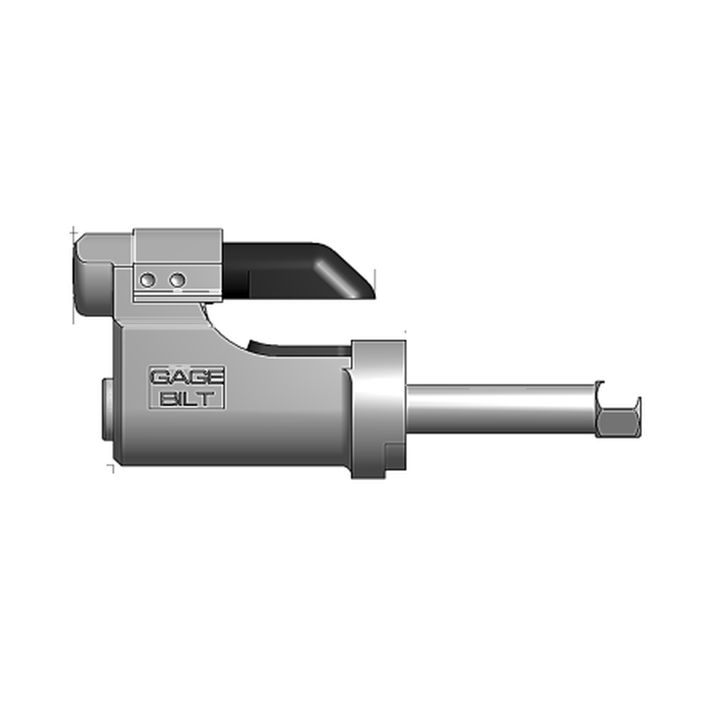 תצוגת מוצר נקייה של ראש סמרור Gage Bilt LGP06-204D-30OS על רקע לבן - Clean product view of Gage Bilt LGP06-204D-30OS nose assembly on a white background