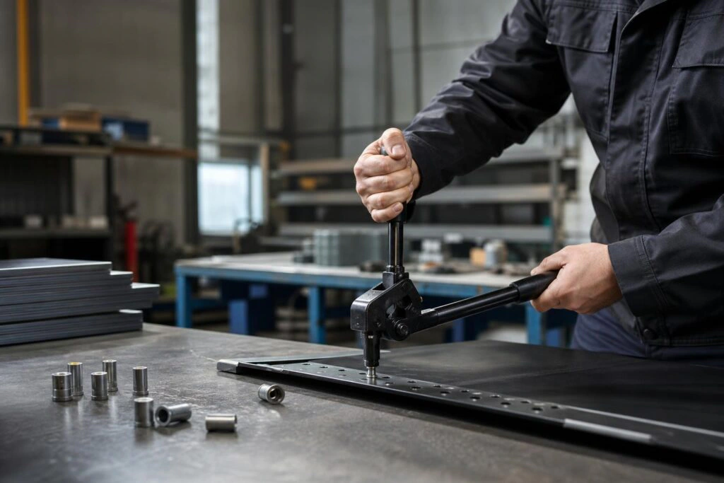 מכשיר סמרור אומים Rivet Factory M3: סקירה מקצועית וביצועים ללא מאמץ