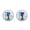 ממדי כלי הסמרור הנטען Honsel RivSmart eBZ ZERO S באחיזה - Handheld size of the Honsel RivSmart eBZ ZERO S cordless riveting tool