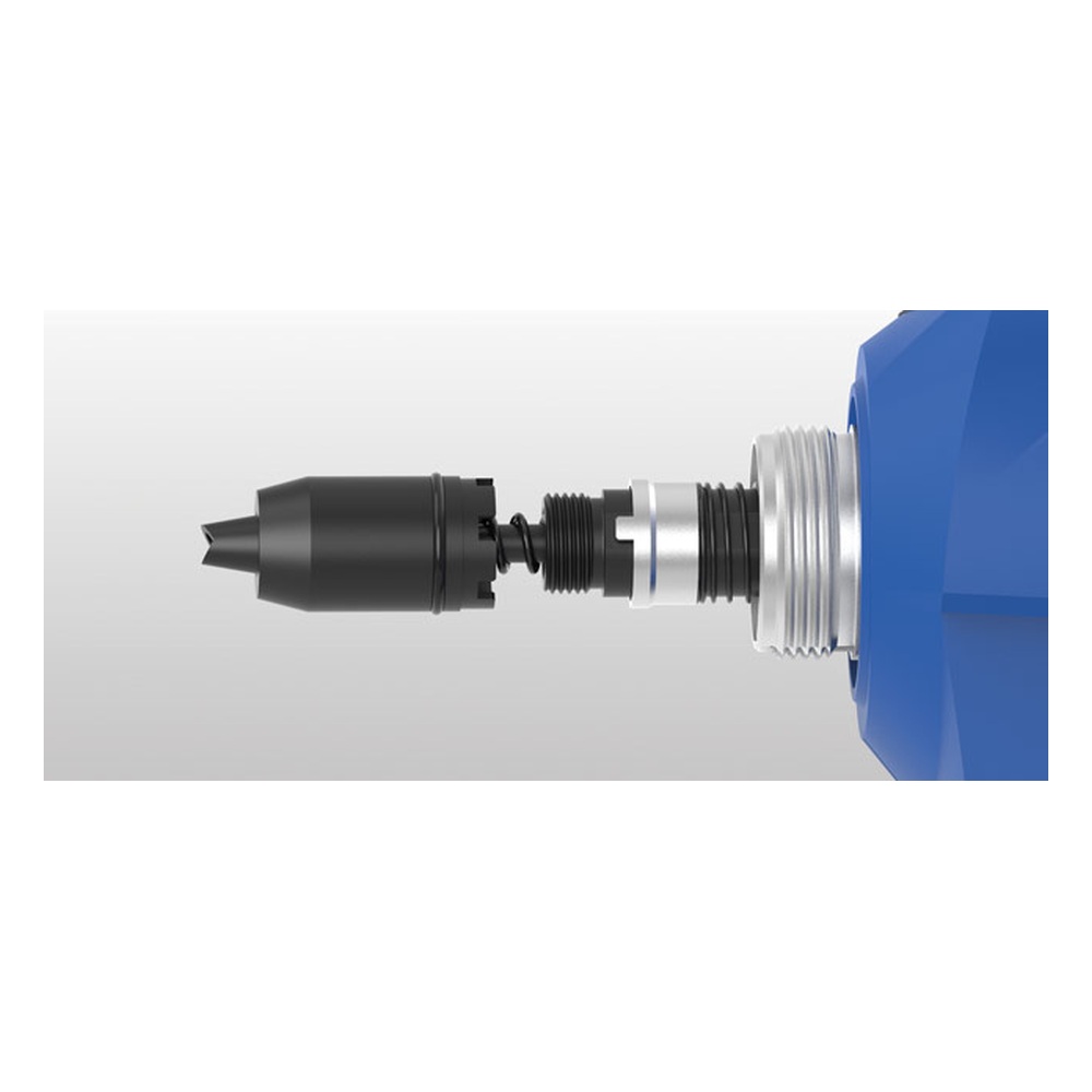 גישה ללא כלי עבודה לתחזוקת Honsel RivSmart eBZ ZERO S - Tool-free maintenance access on the Honsel RivSmart eBZ ZERO S cordless riveting tool