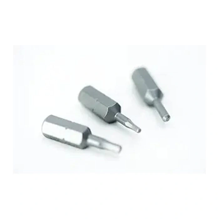 שלושה ביטים מתחלפים להנעת מחברי Kwikbolt - Three interchangeable driver tips for Kwikbolt fasteners