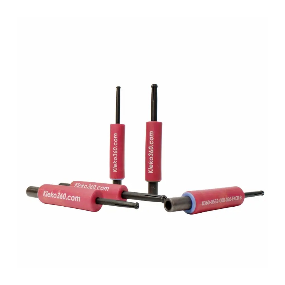 מבחר מחברי Kwikbolt Kleko360 בתצורות אחיזה שונות - Selection of Kwikbolt Kleko360 fasteners in different grip configurations