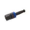 מחבר Kwikbolt Thunder שחור עם טבעת זיהוי כחולה - Black Kwikbolt Thunder fastener with a blue identification ring
