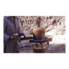 אביזר Rotomill בפעולה סביב צינור - Rotomill Attachment operating around a pipe
