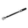 Long manual torque wrench with a ratchet head, shown on a white background