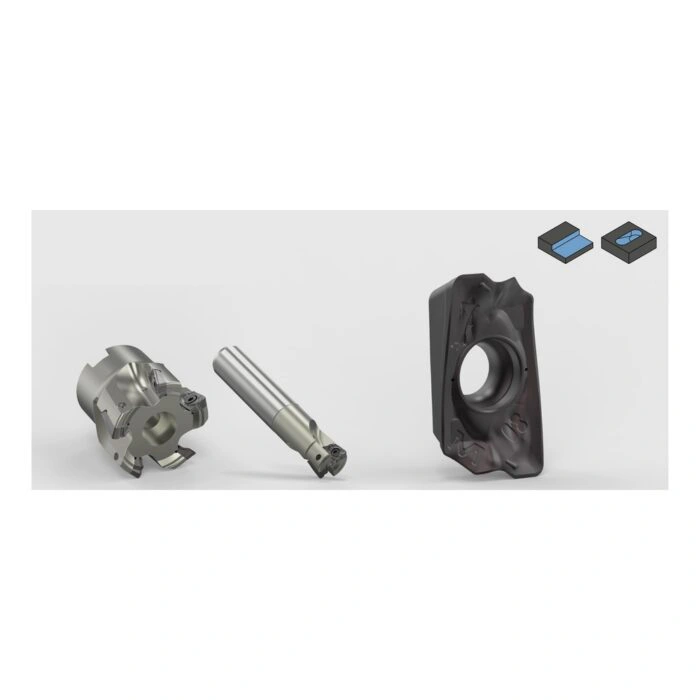 כרסום כתף Mapal NeoMill-2-Corner ולוחית מתחלפת - MAPAL NeoMill-2-Corner cutter with matching insert