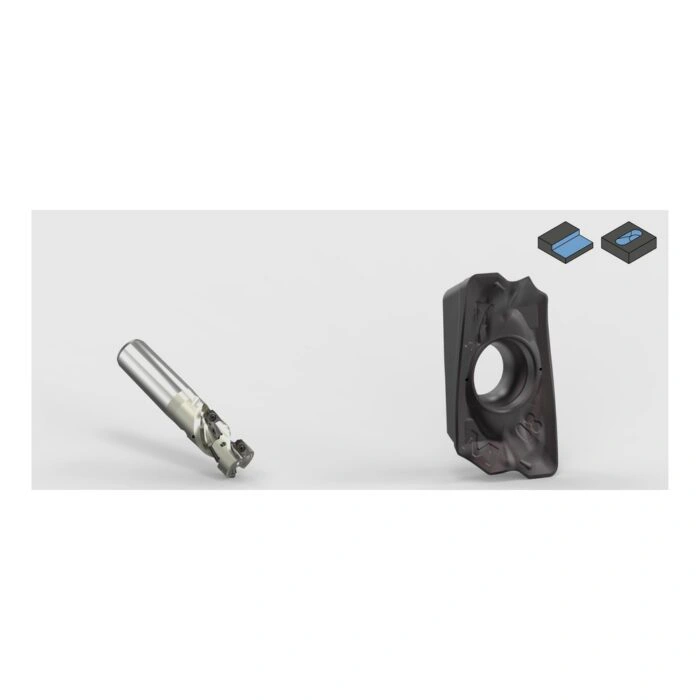 כרסום חזית מתלבש Mapal NeoMill-2-Shell ולוחית מתחלפת - MAPAL NeoMill-2-Shell cutter with matching insert