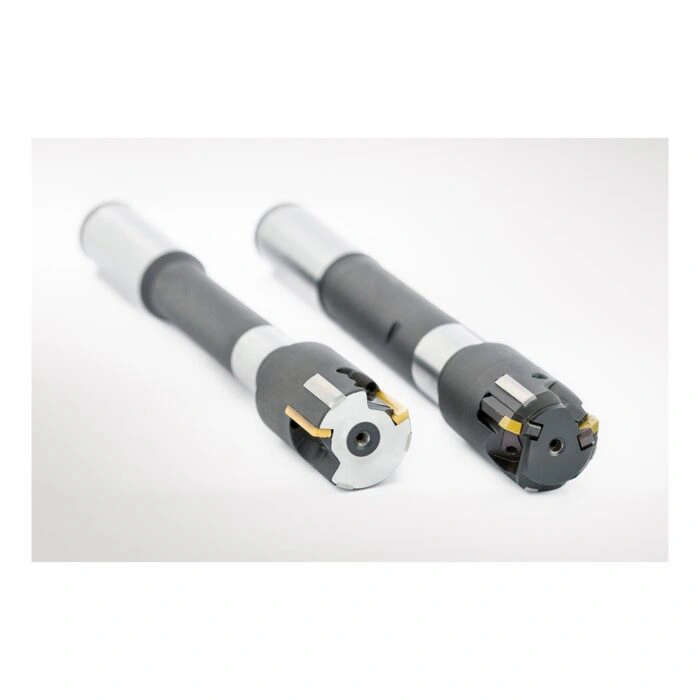 שני מקדדי גמר דו-להביים Mapal במערכות WP ו-HX - Two MAPAL twin-bladed reamers with WP and HX cutting systems