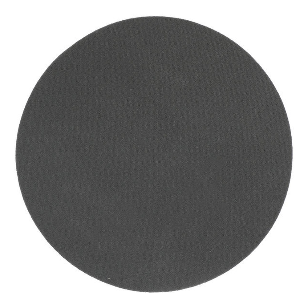 Dark gray round disc shown front-on against a white background