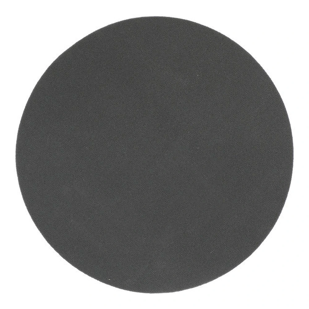 Dark gray round disc shown front-on against a white background