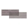 Two mesh sanding strips are shown overlapping on a white background
