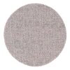 A round reddish-brown mesh sanding disc shown alone on a white background