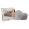 A printed product box with an image of a hand sander and brand name