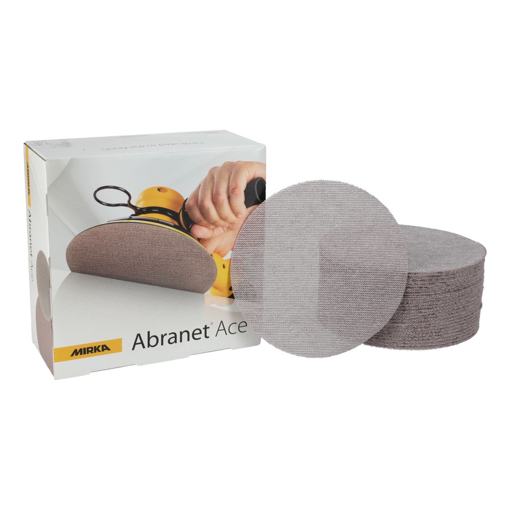 A printed product box with an image of a hand sander and brand name
