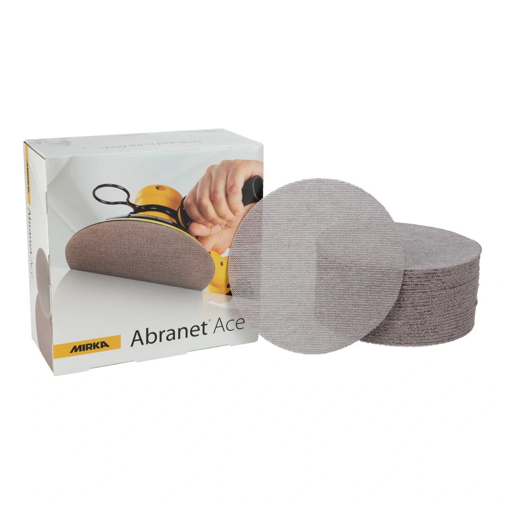 A printed product box with an image of a hand sander and brand name