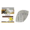 Sanding sheet package with triangular abrasive sheets