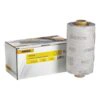 קופסת Mirka Iridium לצד גליל חומר שוחק מגולגל, מוצגים על רקע לבן