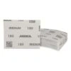 Folded sanding sheets pack with 180 print
