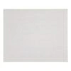 יריעת נייר ליטוש מלבנית לבנה על רקע לבן - A rectangular white sanding sheet on a white background