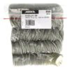 אריזת שקית עם דיסקות ליטוש אפורות - Plastic bag package of gray sanding discs