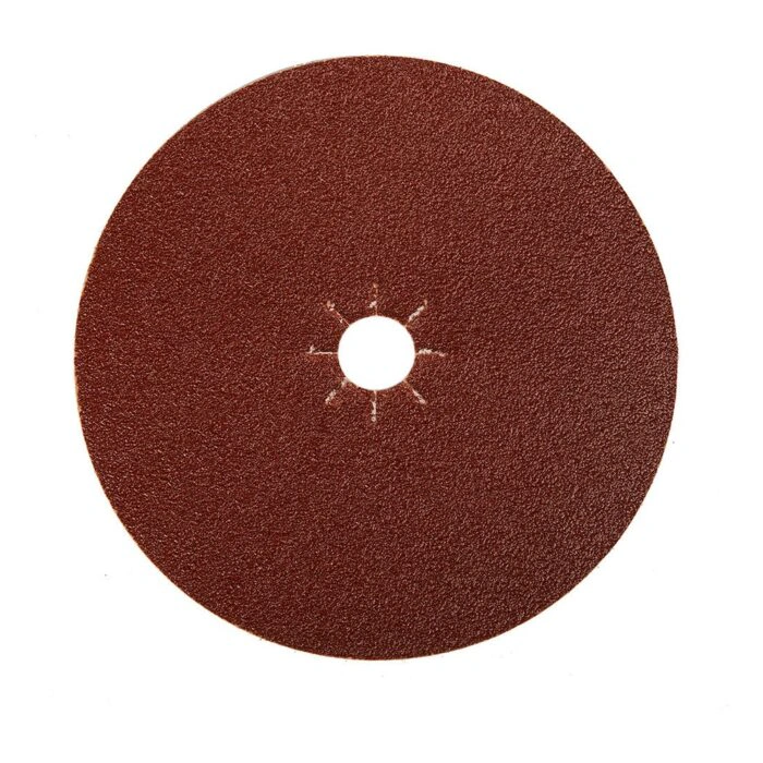 Brown sanding disc with center hole
