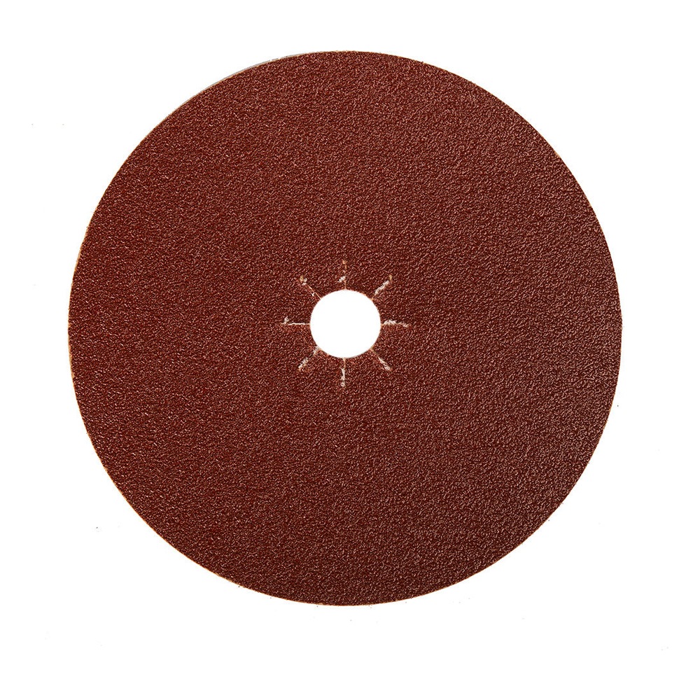 Brown sanding disc with center hole