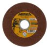 Brown-orange cutting disc, front view