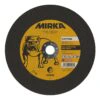 Black and yellow cutting disc for stone