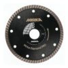 Black diamond disc with holes and rough rim