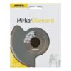 אריזת דיסק יהלום עגול, מבט חזיתי חלקי - Partial front view of packaged diamond wheel