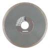 Solid gray diamond disc with center hole