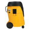 Yellow-black vacuum extractor, side view