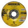 Yellow-black grinding disc with center hole