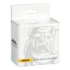 Open white Mirka box with hanging tab