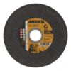 Black Mirka cutting disc for steel use