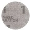 דיסקת רשת עגולה עם סימונים כהים - Round mesh disc with dark printed markings